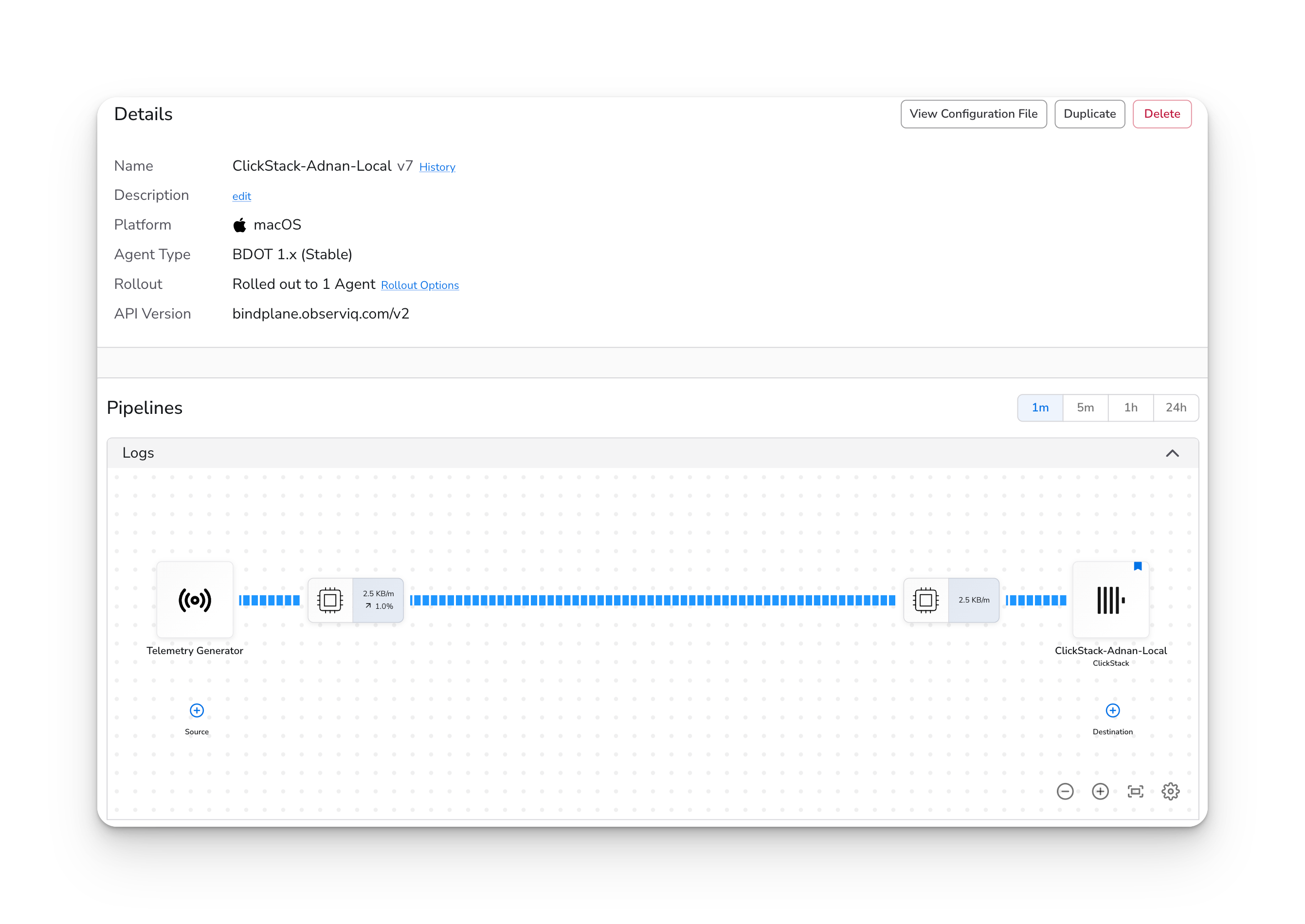 Telemetry Signals in ClickStack via Bindplane